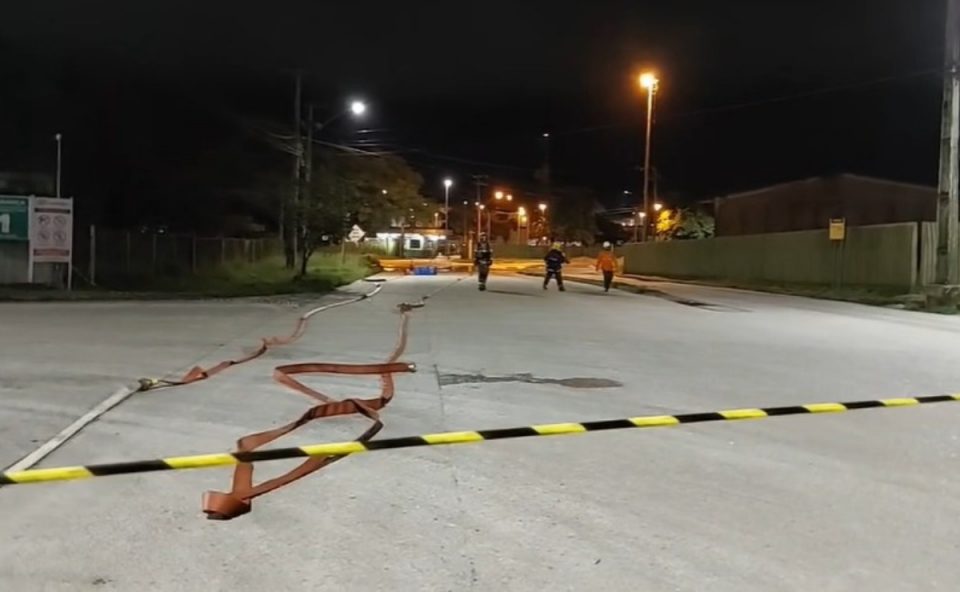 vazamento nafta paranaguá