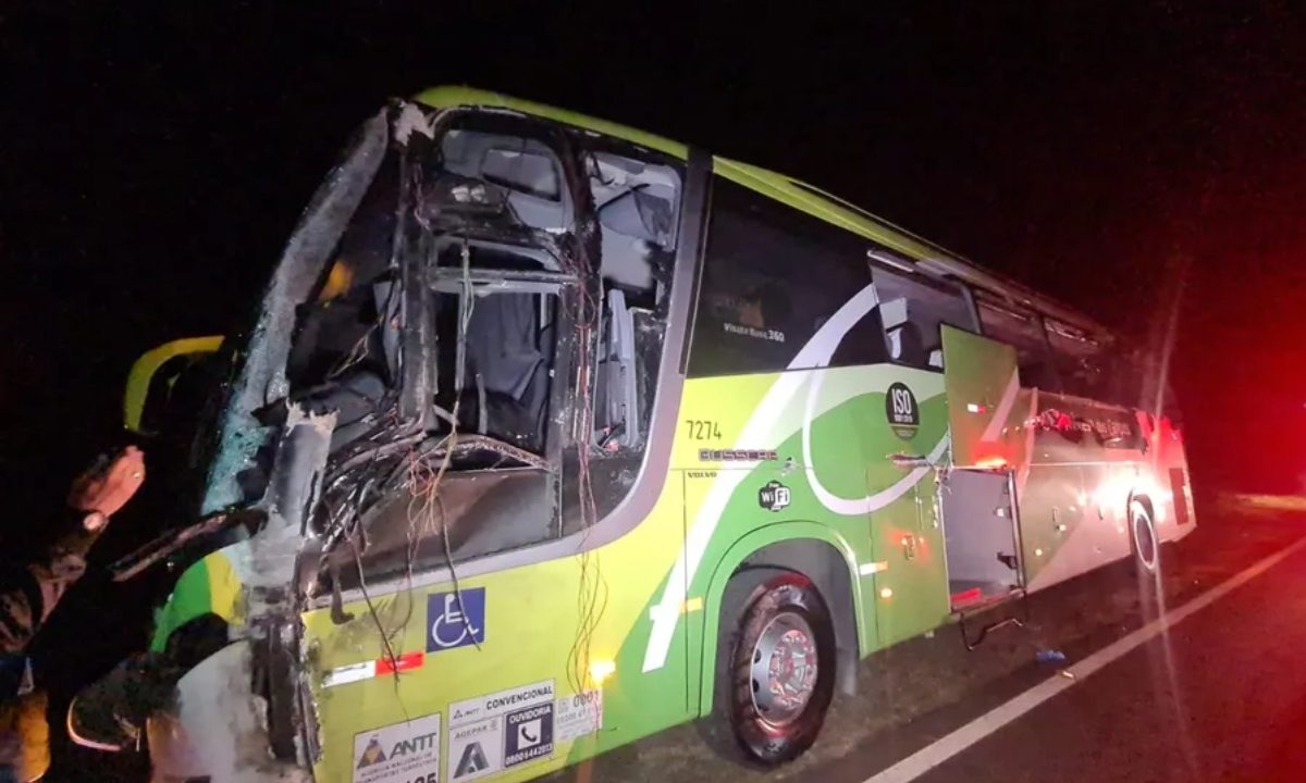 acidente ônibus tibagi