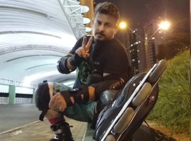 Esportista que morreu em acidente com patins na PR-513 era especialista em velocidade Esportista que morreu em acidente com patins na PR-513 era especialista em velocidade