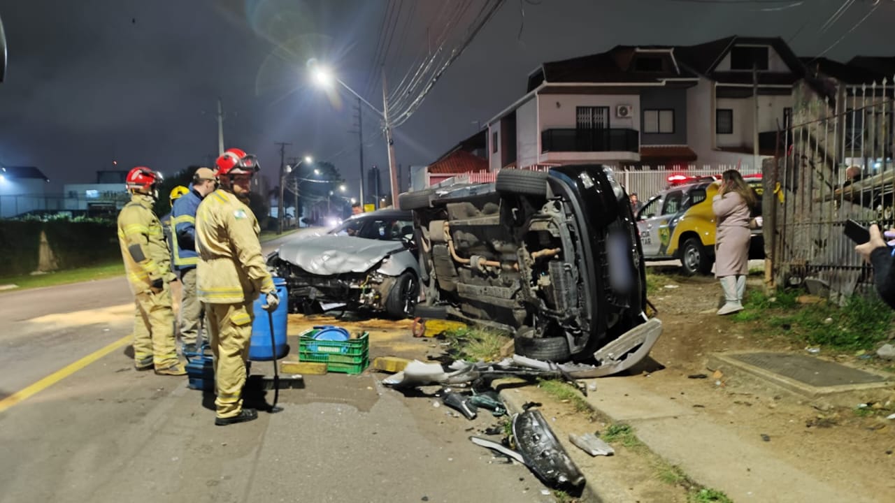 Motorista com sinais de embriaguez provoca acidente no Novo Mundo