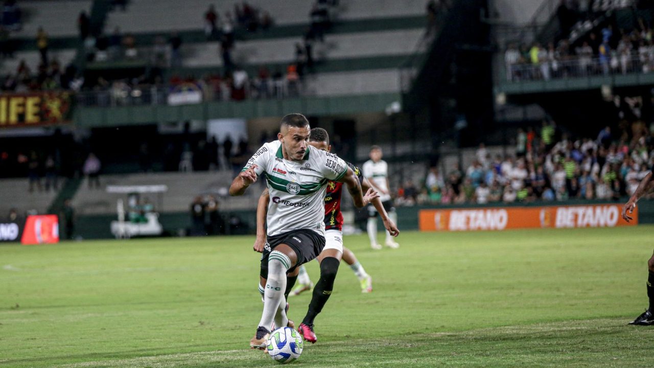 William Pottker em ação pelo Coritiba