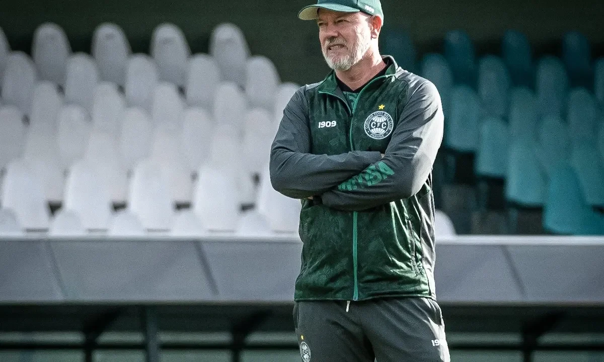Antônio Carlos Zago, técnico do Coritiba.