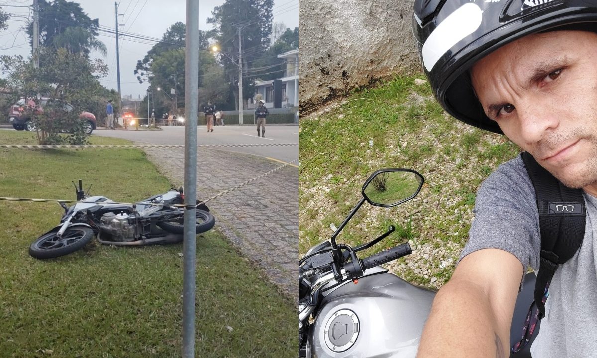 motociclista vicente vidal tapajós caminhão