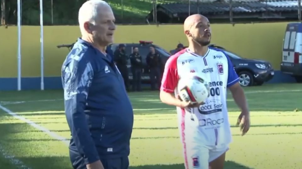 Fahel Júnior e Luís Roberto, do Paraná Clube.