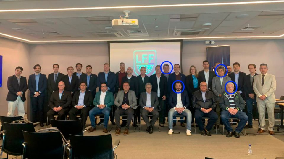 Dupla Atletiba presente no encontro da LFF.