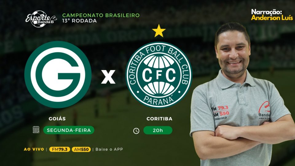 Goiás x Coritiba se enfrentam pelo Brasileirão.