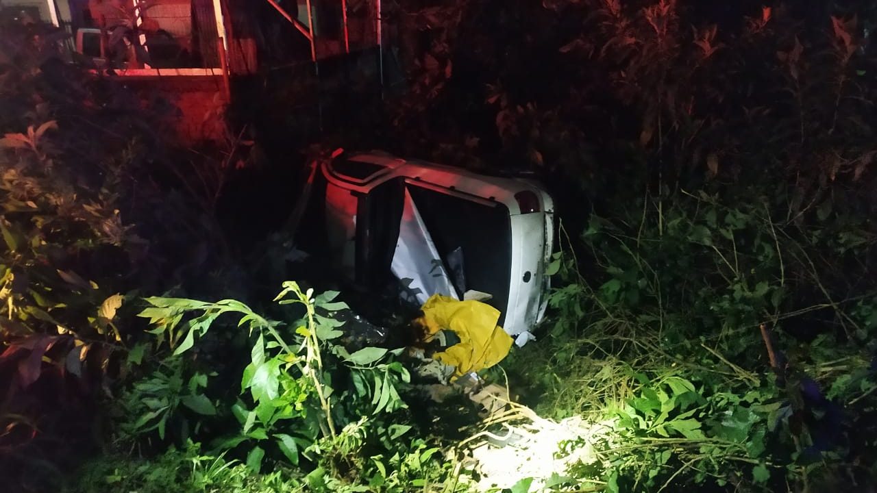 Idoso bêbado ao volante mata pedestre e deixa ciclista ferido na BR-277