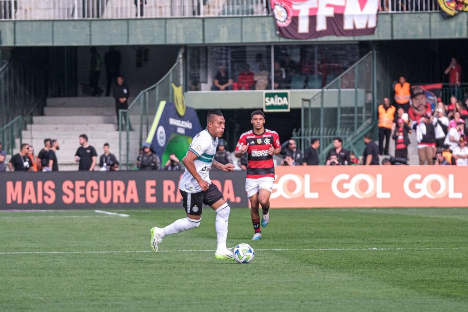 Sebastián Gómez, volante do Coritiba.