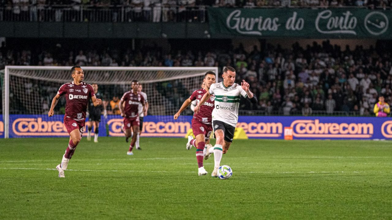 Bruno Gomes em Coritiba x Fluminense