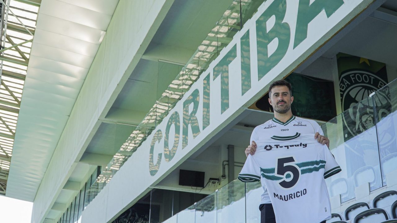 Maurício Antônio, novo jogador do Coritiba.