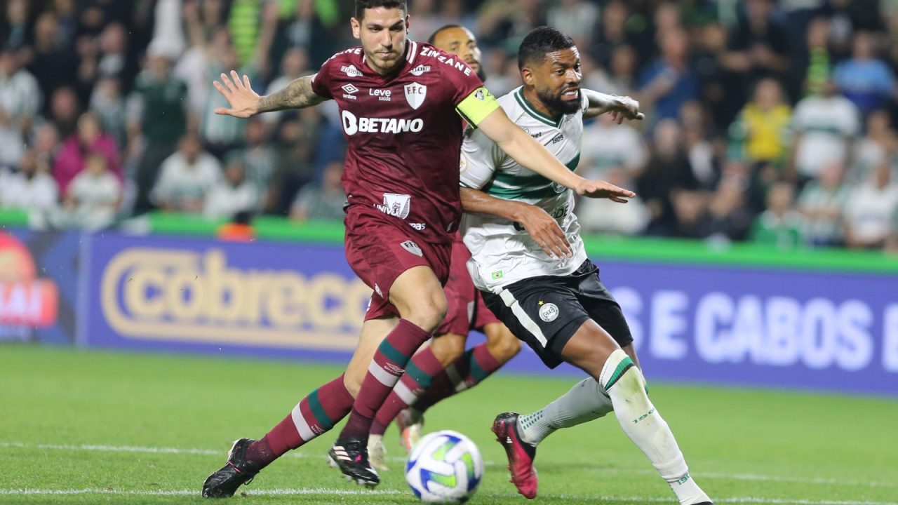 Diogo Oliveira em Coritiba x Fluminense