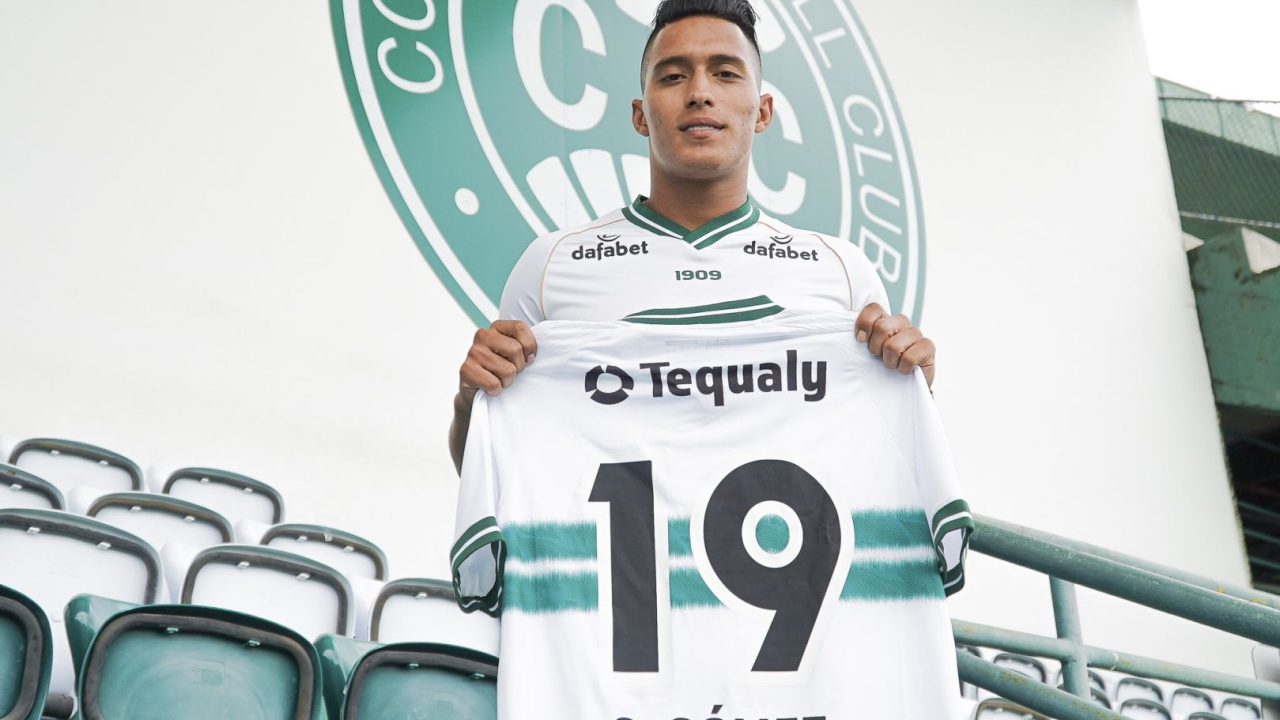 Sebastian Gómez, novo reforço do Coritiba