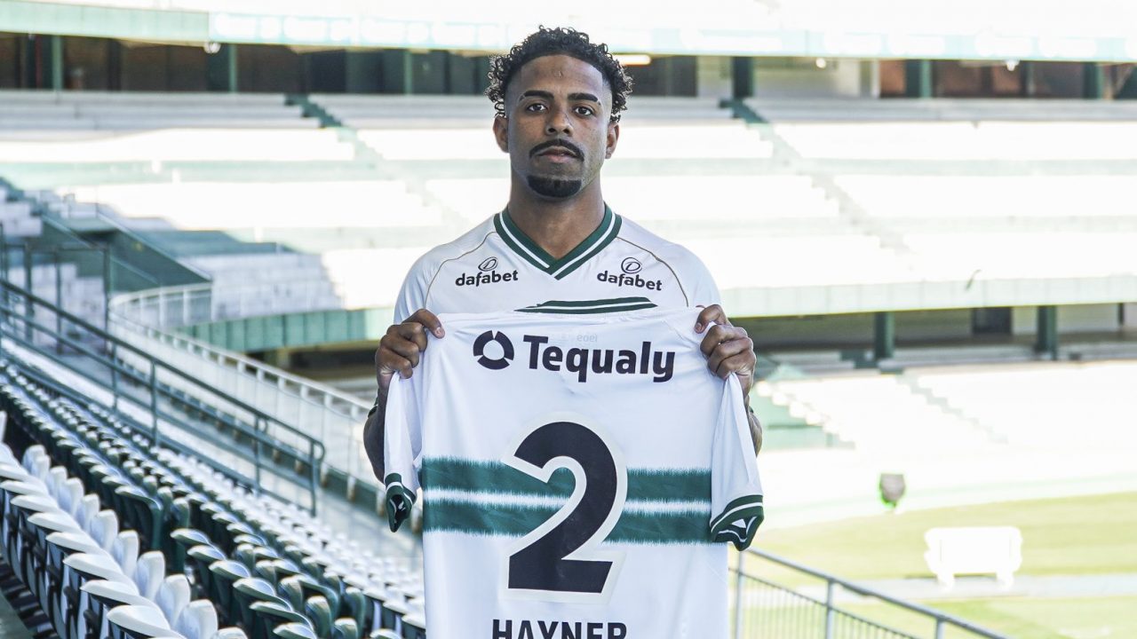 Hayner é o novo reforço do Coritiba.