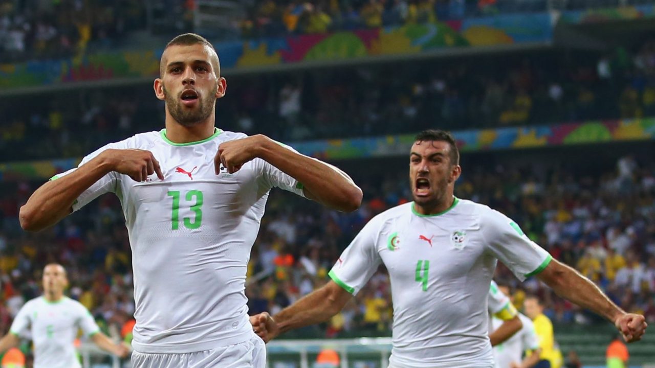 Slimani, novo atacante do Coritiba.
