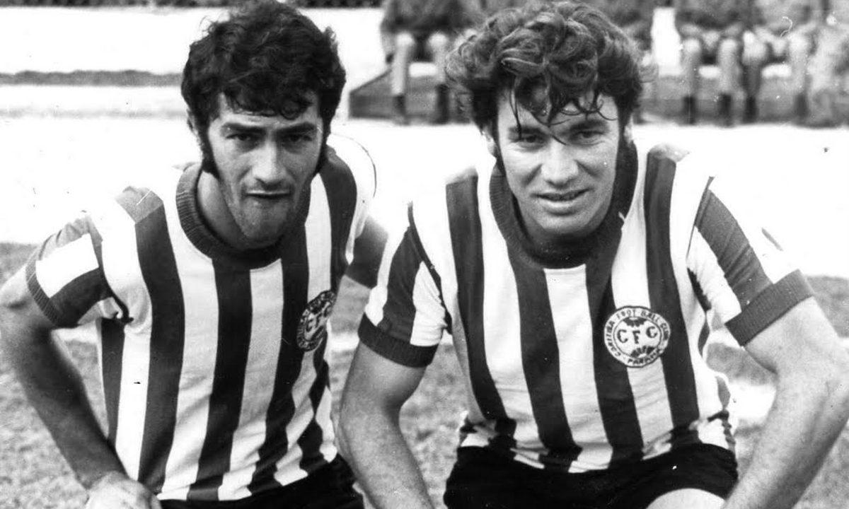 Paquito e Tião Abatiá, do Coritiba.