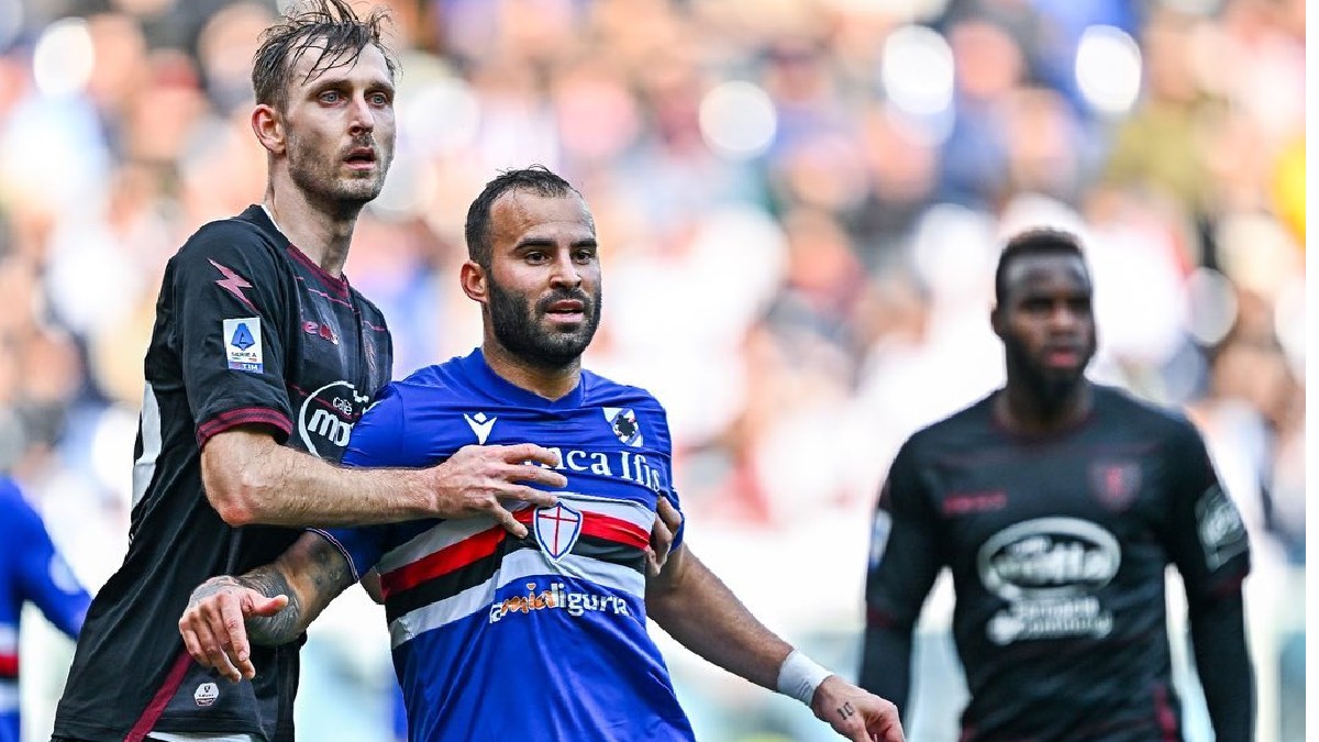 Jesé Rodriguez, foco do Coritiba, em ação pela Sampdoria