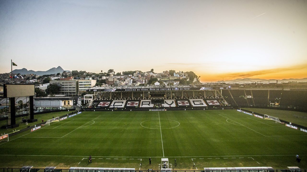 São Januário será palco de Vasco x Athletico e x Coritiba