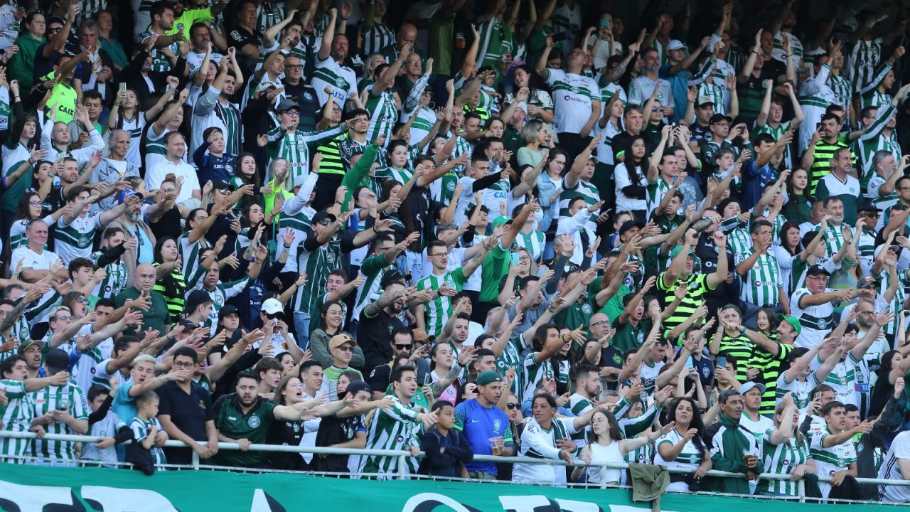 Torcida do Coritiba no Couto Pereira