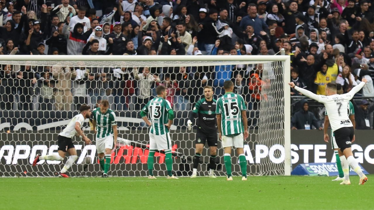 Corinthians x Coritiba.