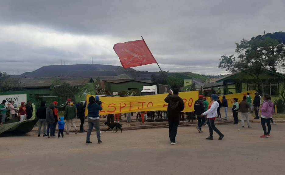 manifestação ocupação tiradentes II CIC