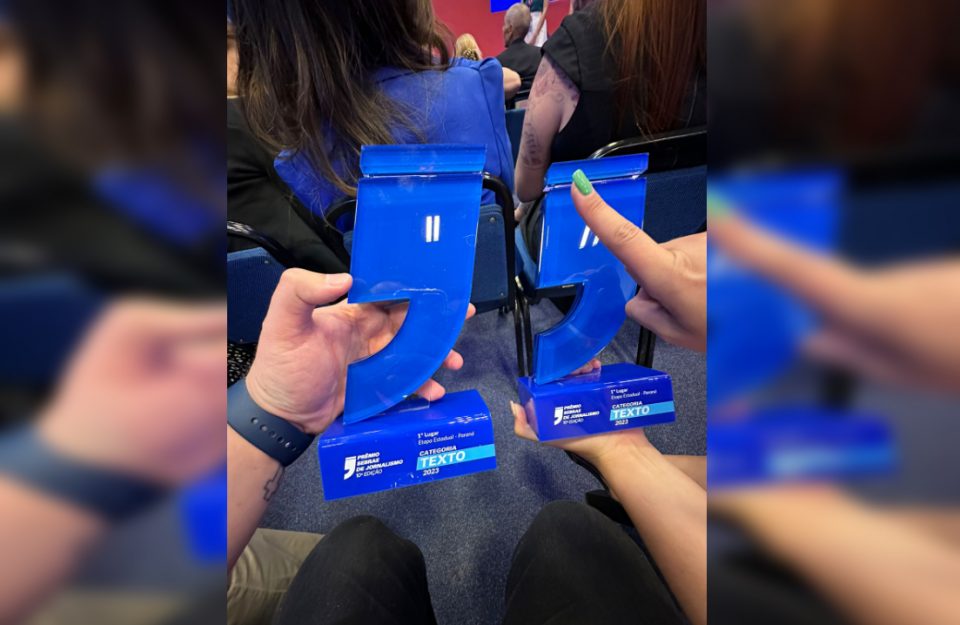 jornalistas Banda B troféu Sebrae