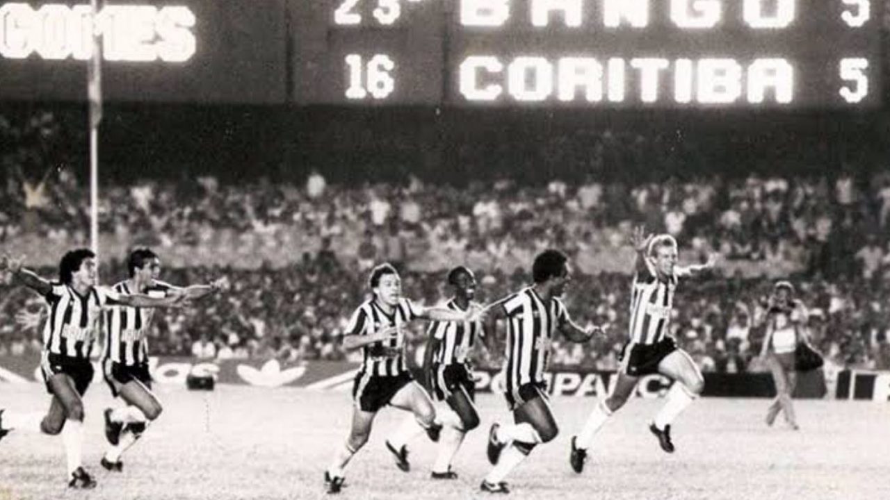 Coritiba campeão brasileiro de 1985.