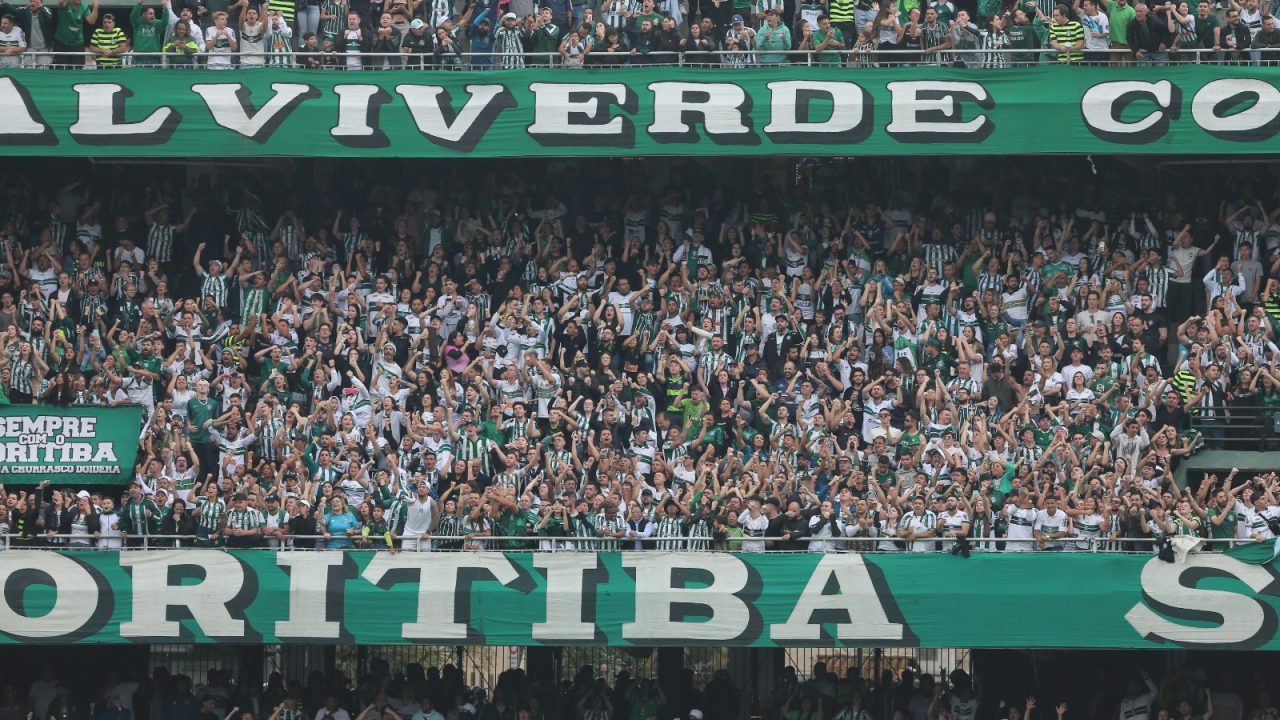 Torcida do Coritiba no Couto Pereira