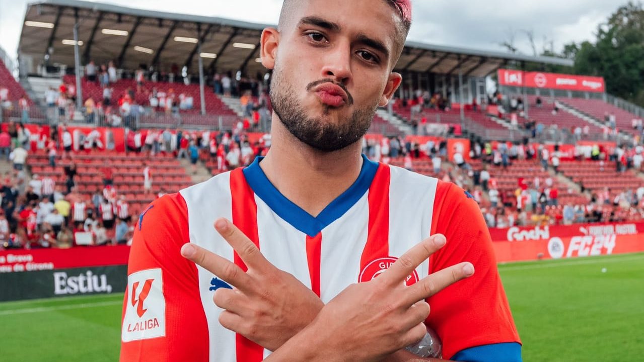 Yan Couto, ex-Coritiba e hoje no Girona.