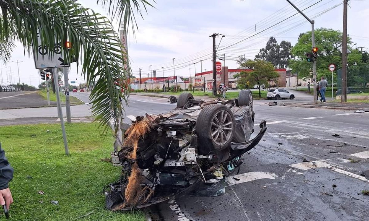 acidente linha verde