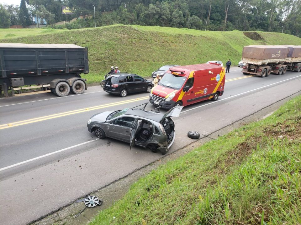 capotamento no contorno norte