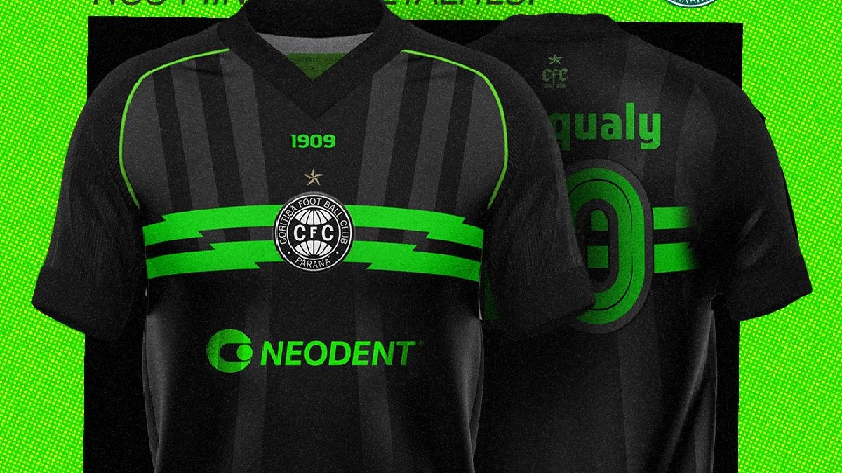 Nova camisa 3 do Coritiba