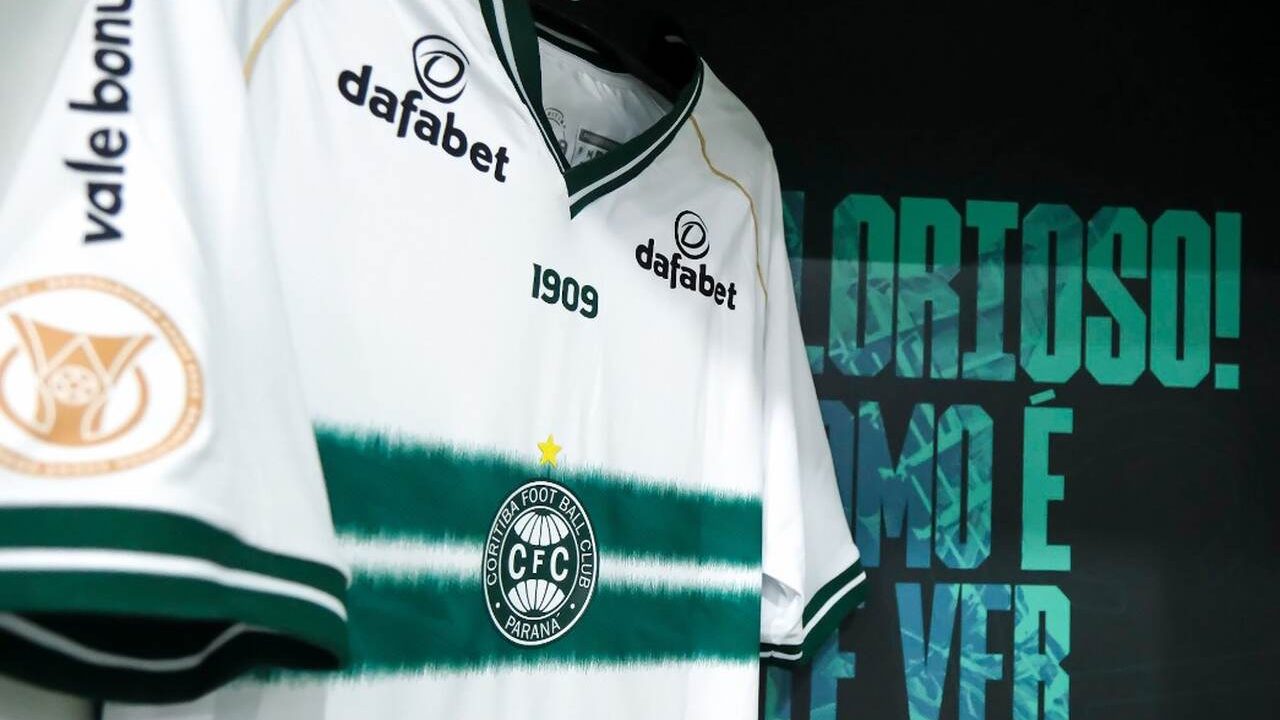 Uniforme do Coritiba.