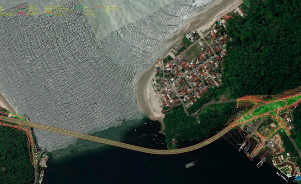 DER disponibiliza o Plano Funcional da Ponte de Guaratuba; saiba como vai funcionar