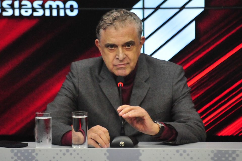 Mário Celso Petraglia, presidente do Athletico.