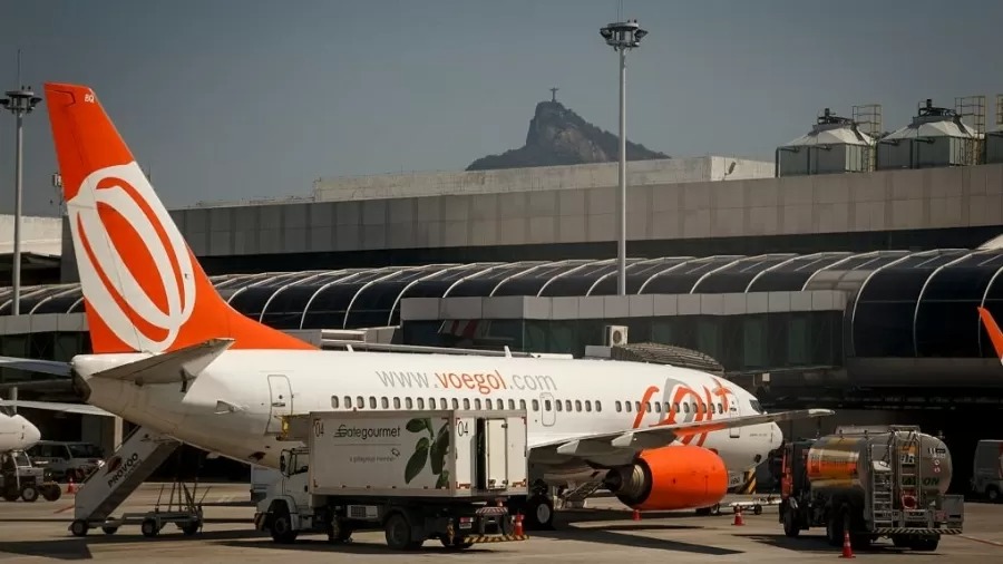 avião-gol