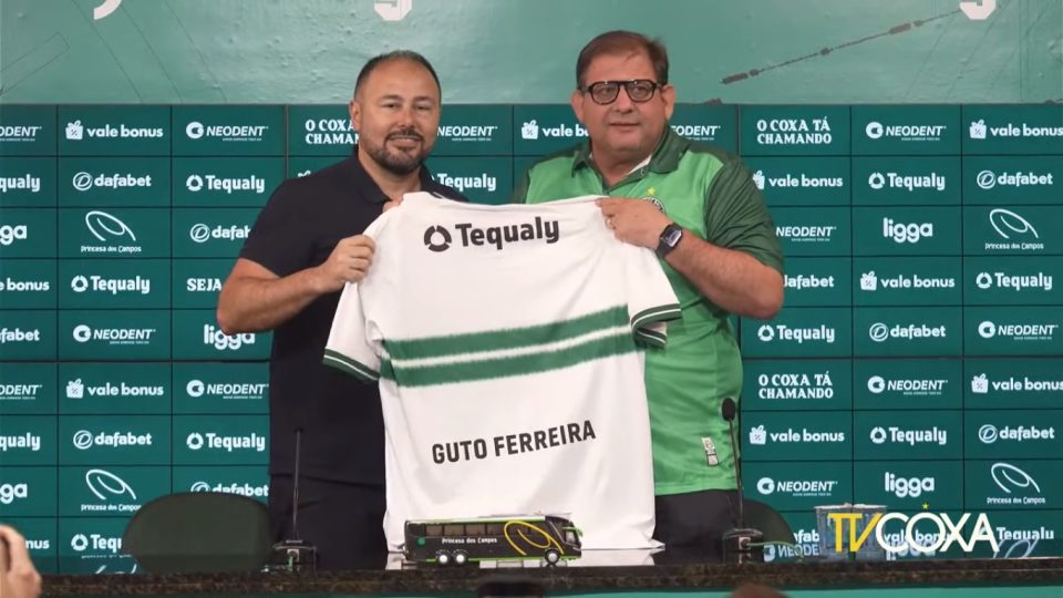 Guto Ferreira é o novo técnico do Coritiba.