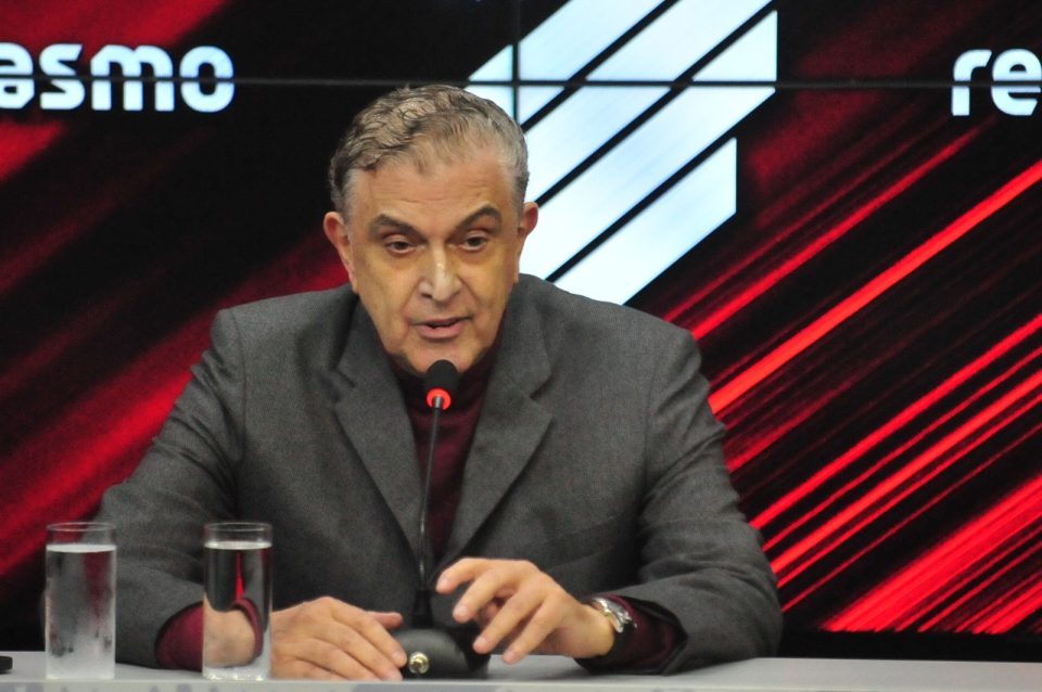 Mário Celso Petraglia, presidente do Athletico.