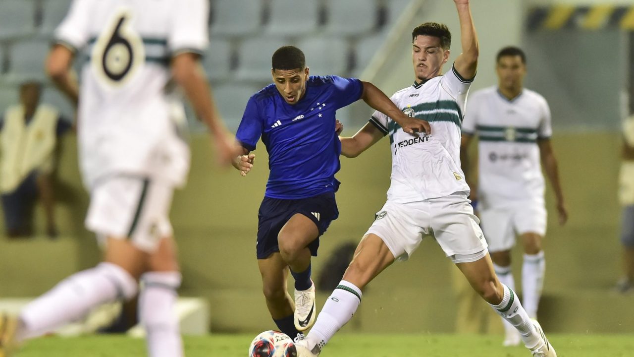 Cruzeiro x Coritiba, pela Copinha.