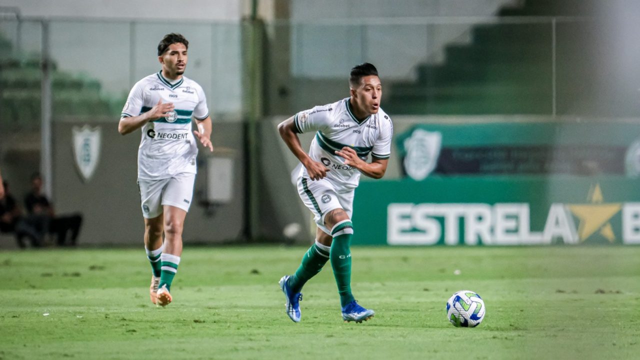 Andrey e Sebastian Gómez em ação pelo Coritiba