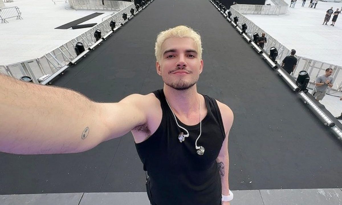 O cantor Jão se apresentou em São Paulo neste domingo (21) - Foto: Reprodução/Redes Sociais