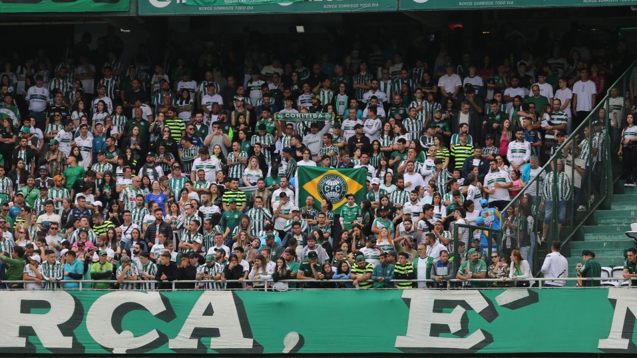 Torcida do Coritiba no Couto Pereira