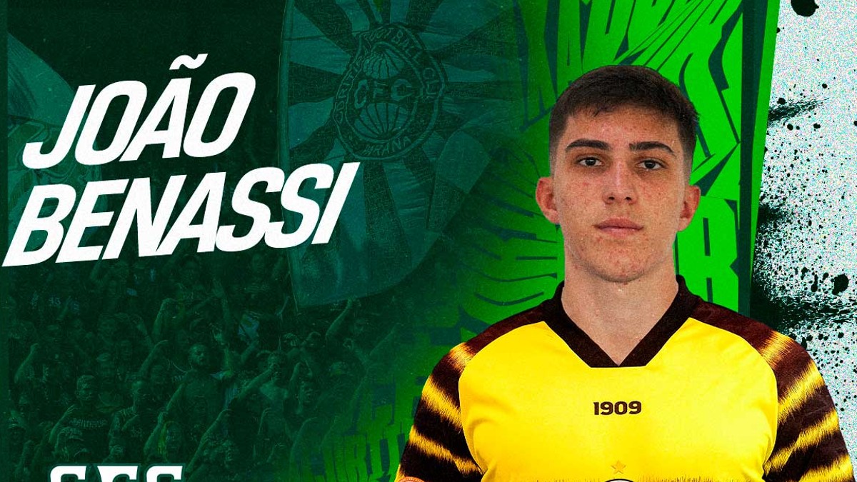 João Benassi, novo goleiro do Coritiba