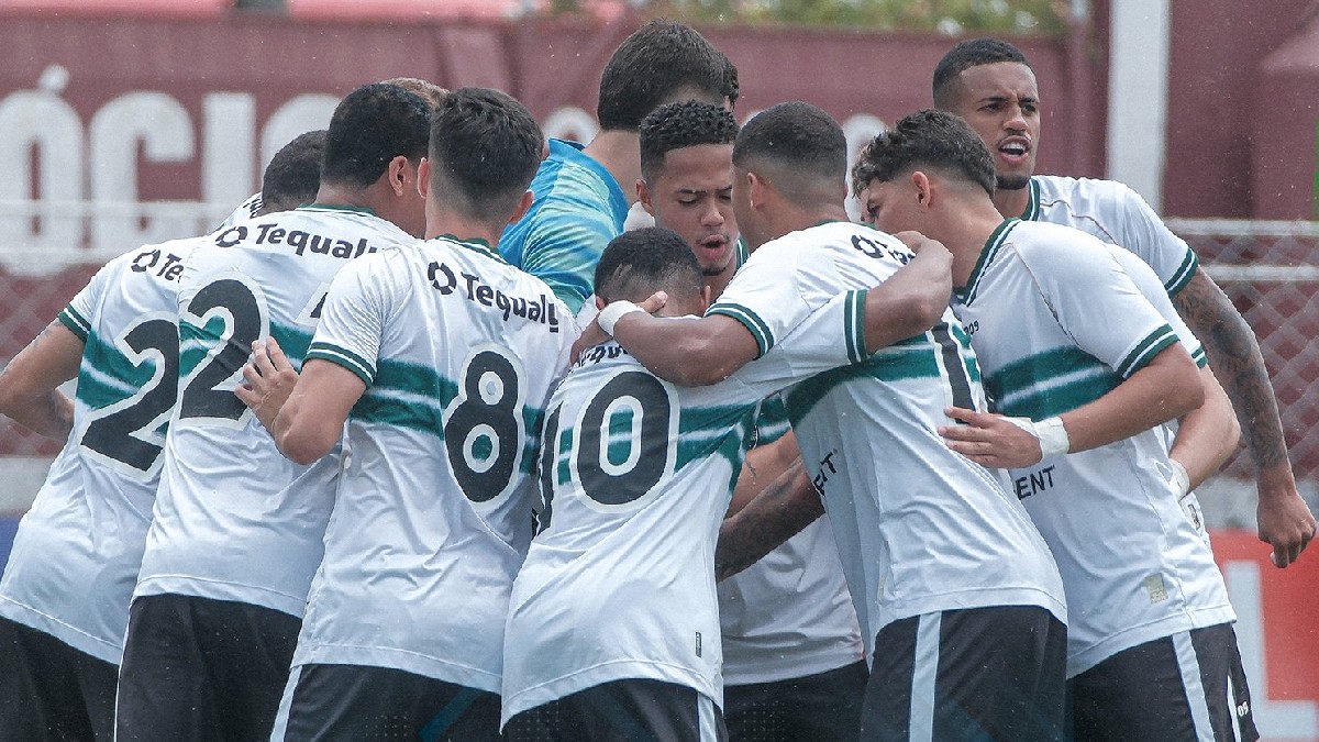 Jogadores do Coritiba na Copinha
