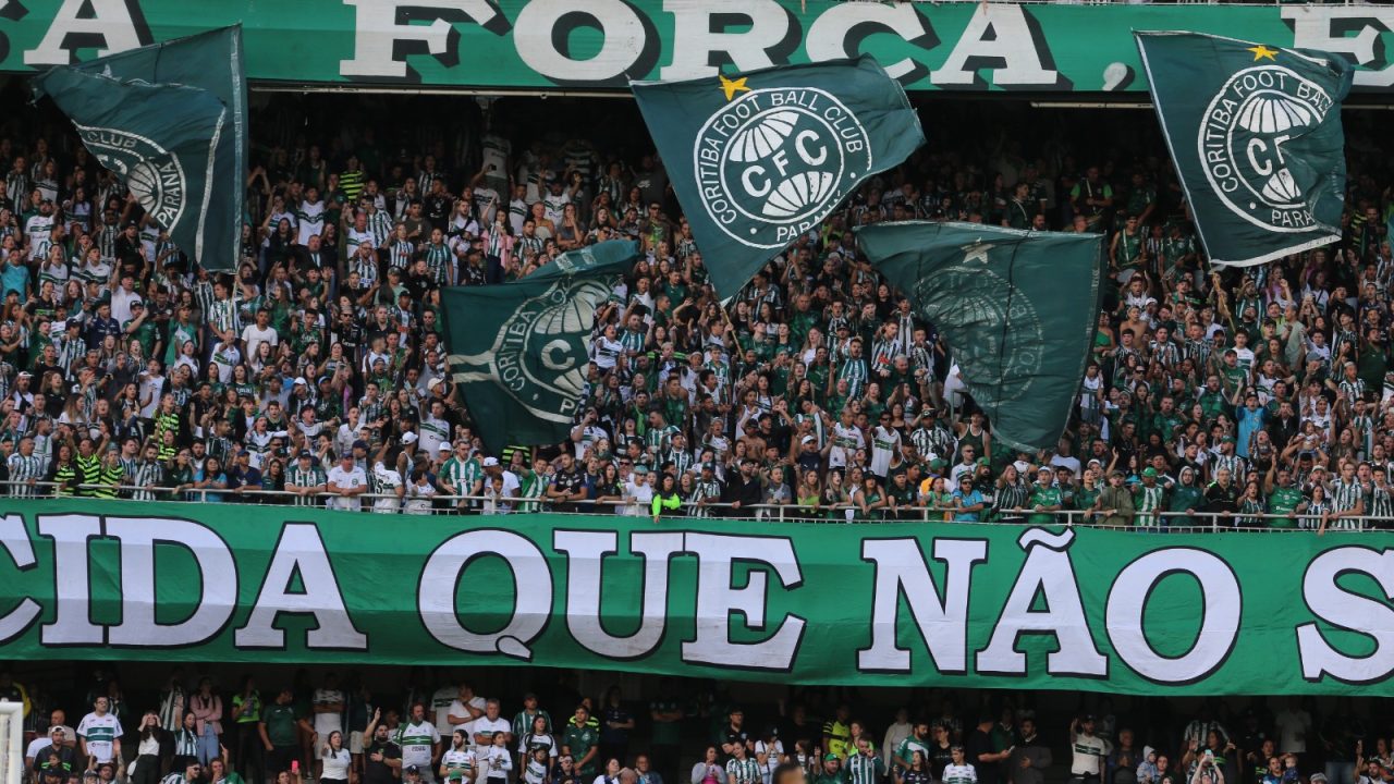 Torcida do Coritiba.