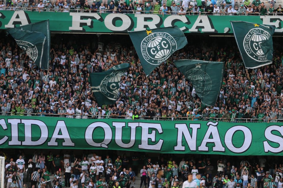 Torcida do Coritiba.