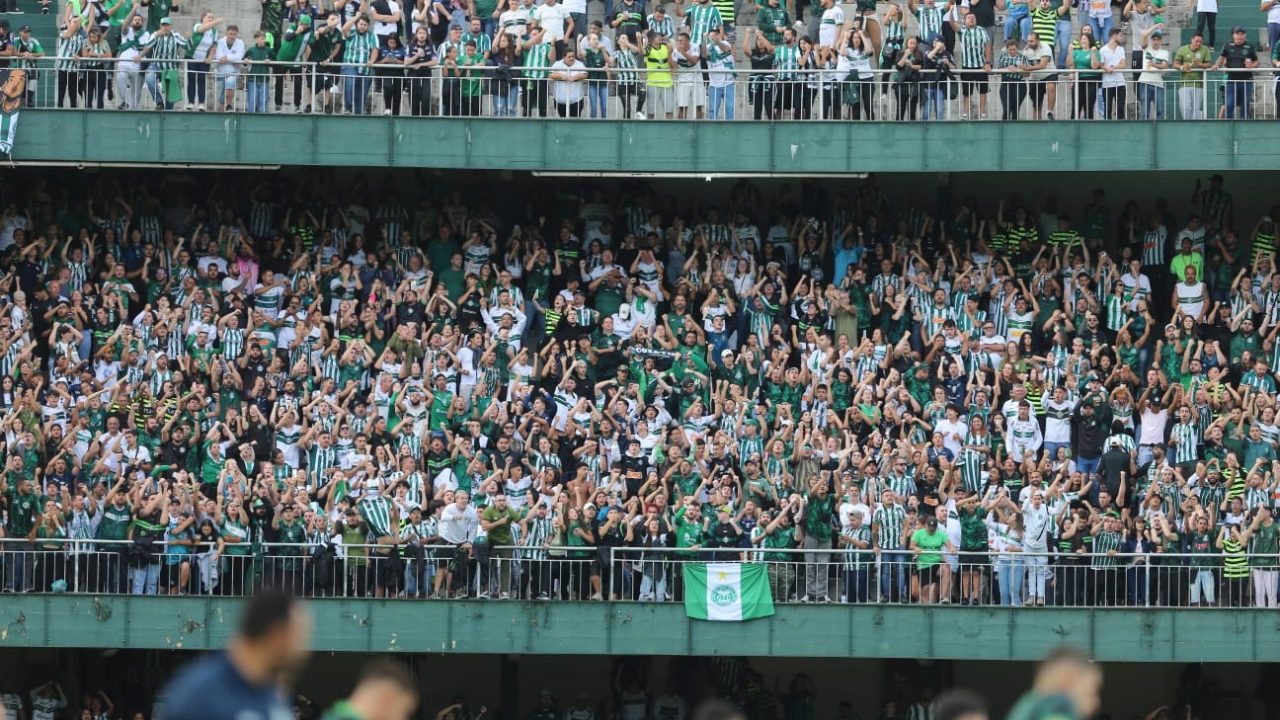 Torcida do Coritiba.