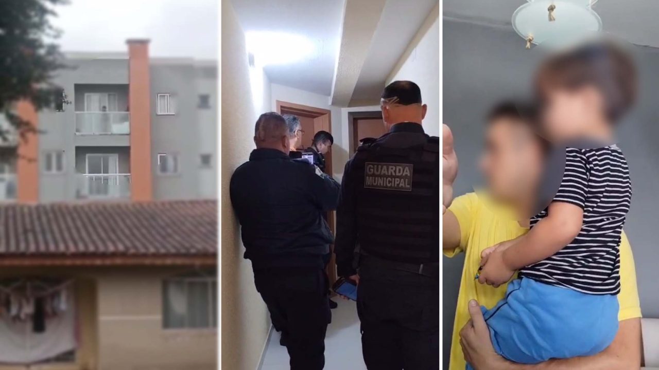filho sozinho apartamento pinhais paraná