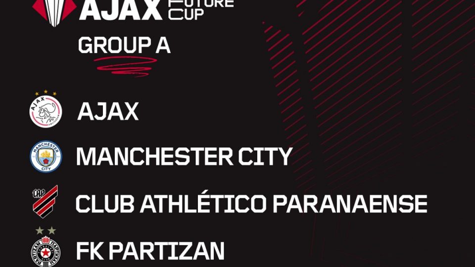 Grupo do Athletico na Future Cup