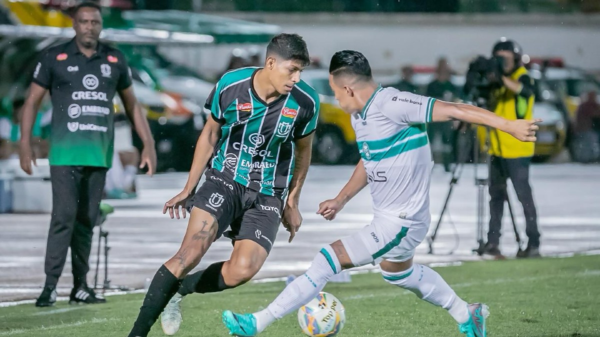 Lance de Maringá x Coritiba, pelo Campeonato Paranaense
