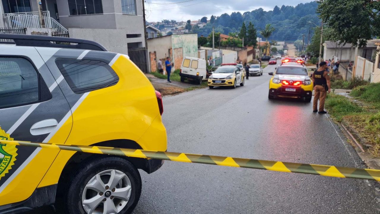homem morre baleado PM Colombo